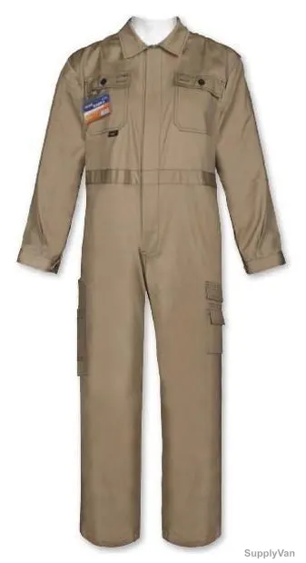 Taha Safety Coverall, Beige, L