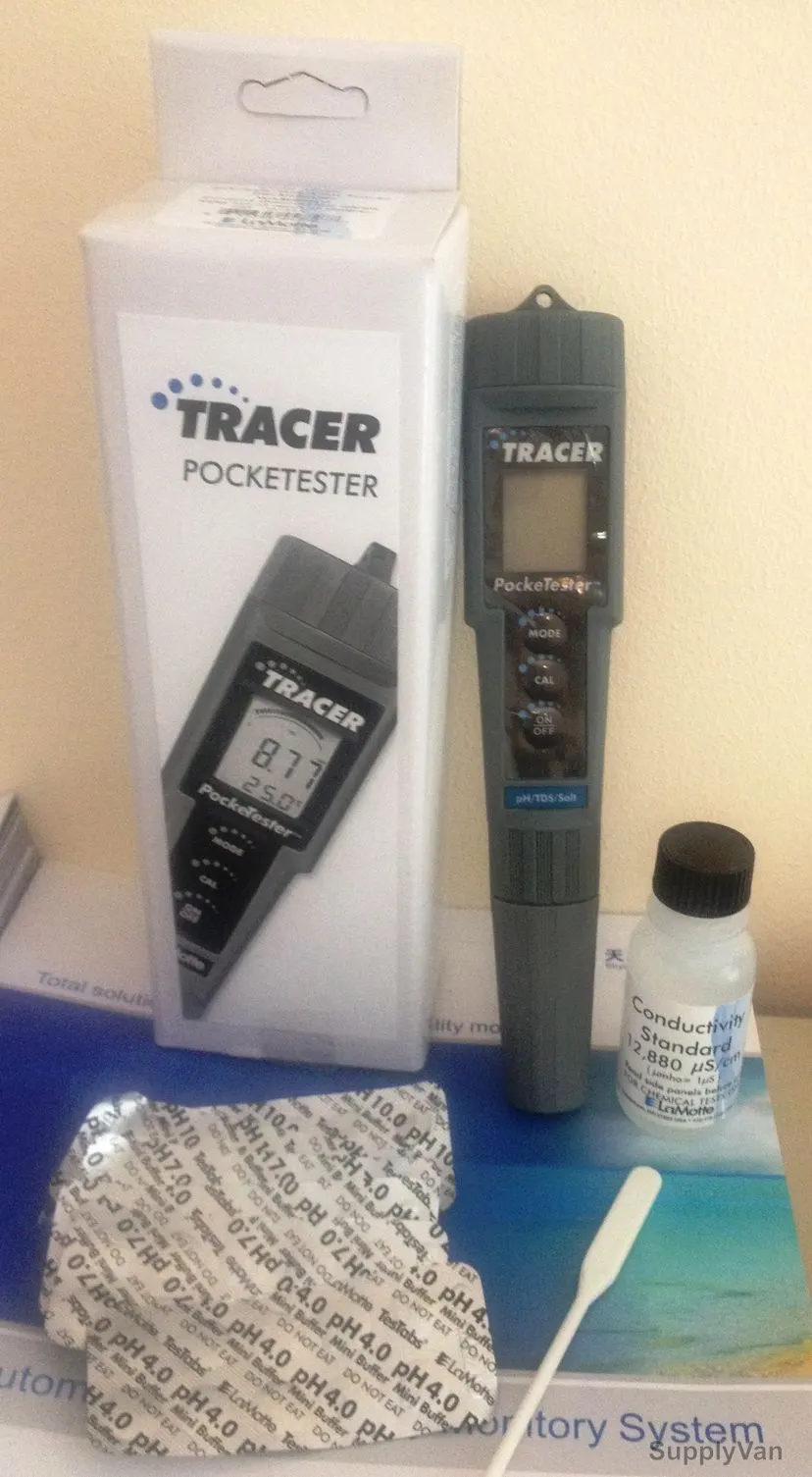 Lamotte Pool Professional Tester, 1766, 0-1999 mS/cm, LCD Display