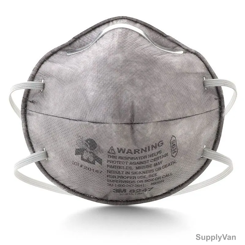 3M Particulate Respirator, 3M8247, Respirator N95, Grey