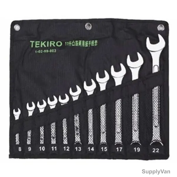 Tekiro Combination Wrench Set, W-C11SM, 11PCS