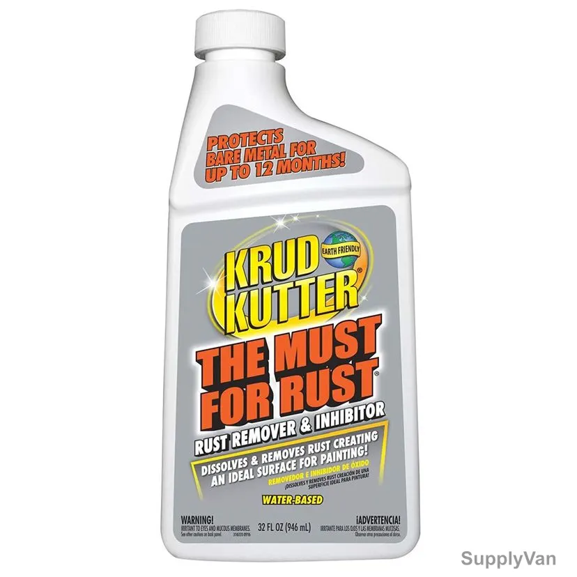 Krud Kutter The Must for Rust Remover & Inhibitor, MF326, 32 Oz