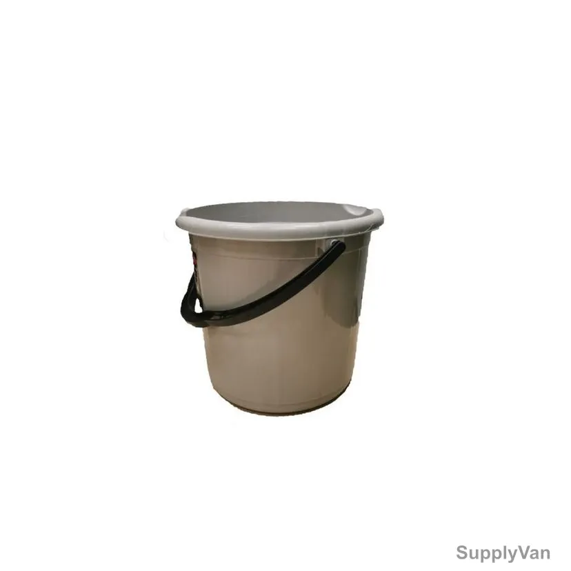 Akc Cleaning Bucket, MB15A-15, Plastic, 10 Ltrs, Grey/Black