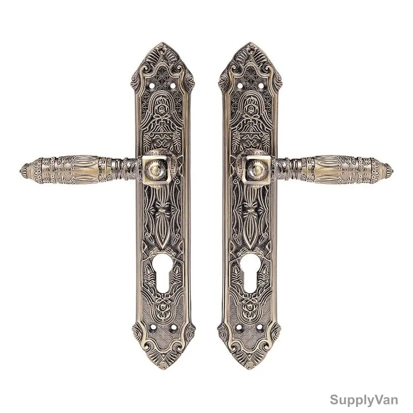 ACS Classic Door Handle, 85250-Z352-AB, Antique Brass