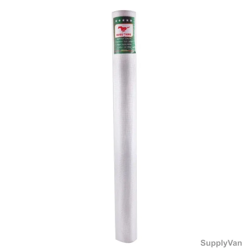 Musu Tang Water-Proof Safety Mesh, WPM11, Fiberglass, 1 x 25 Mtrs, White