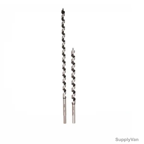 Clarke Machine Auger Bit, AB22C, CrV Steel, 22MM x 12 Inch