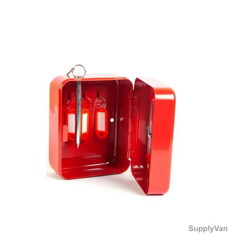 Lok-Force Emergency Key Cabinet, KC-LFEKC-3, 3 Keys, 120 x 150MM, Red — image 1