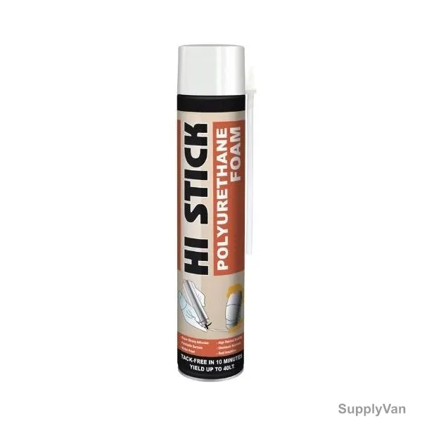 Hi Stick Polyurethane Foam, 750ML, PK12