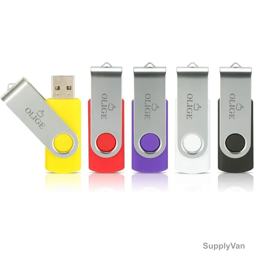 Olige Flash Drive, U006, USB 2.0, 8GB, 5 Pcs/Set — image 1