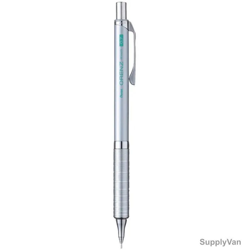 Pentel Mechanical Pencil, PE-XPP1007G-ZX, Orenz, 0.7MM, Metallic Silver