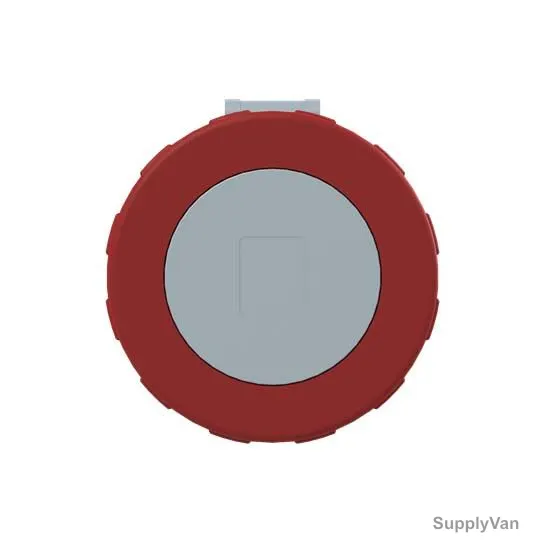 Abb Industrial Connector, 3125C6W, 380-415V, IP67, 125A, 3P+E, Red — image 1