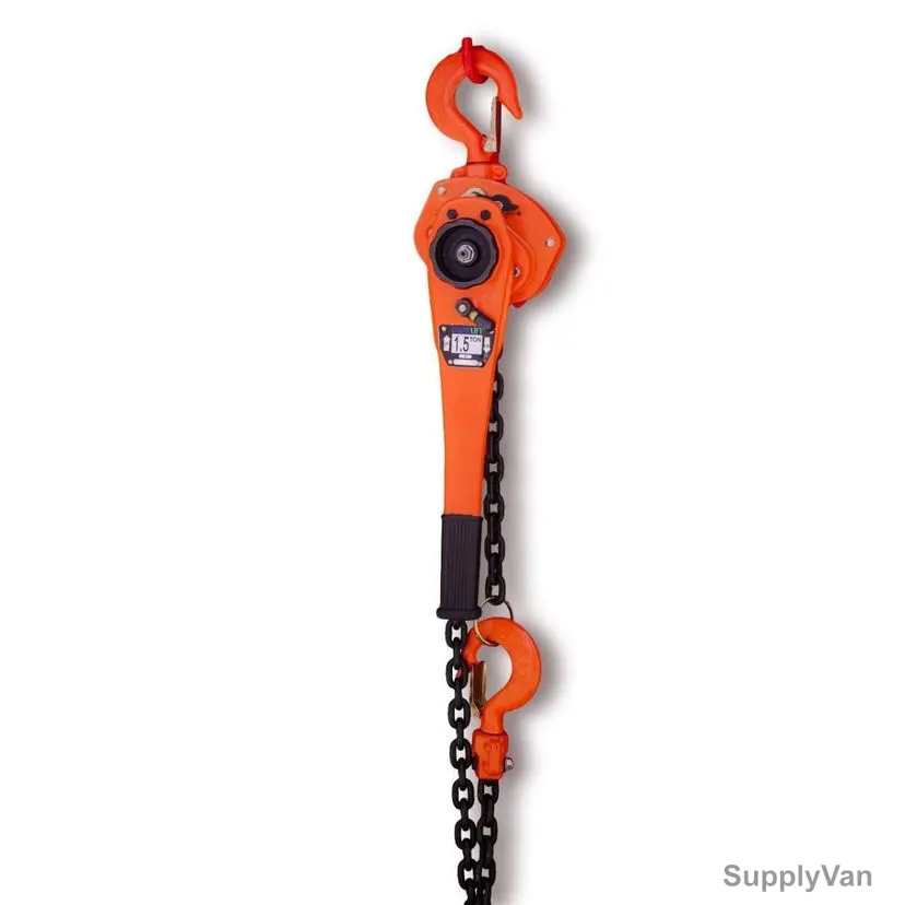 Champlift Lever Hoist, LH1-5T, 1.5 Mtrs Standard Lift, 1.5 Ton Weight Capacity
