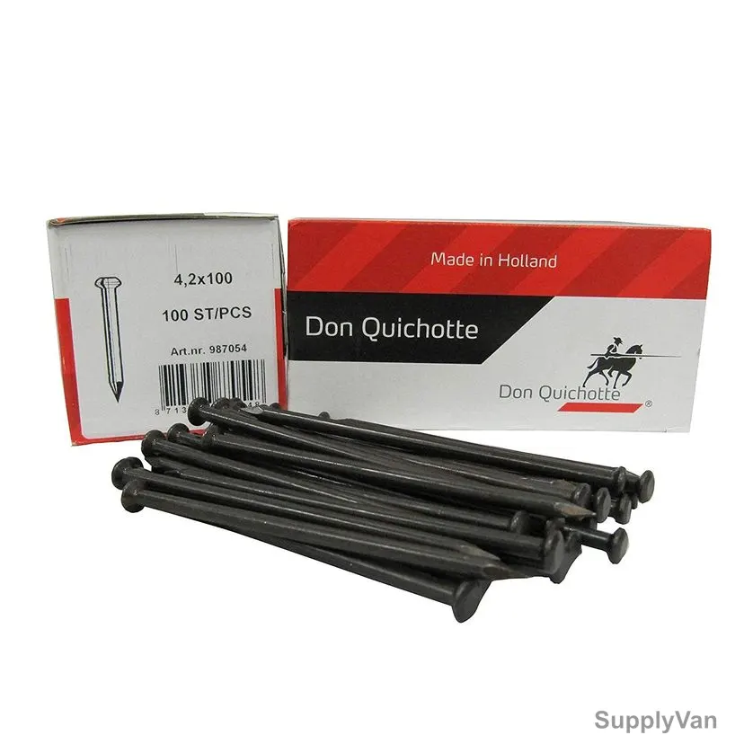 Don Quichotte Steel Nail, 100MM, PK100
