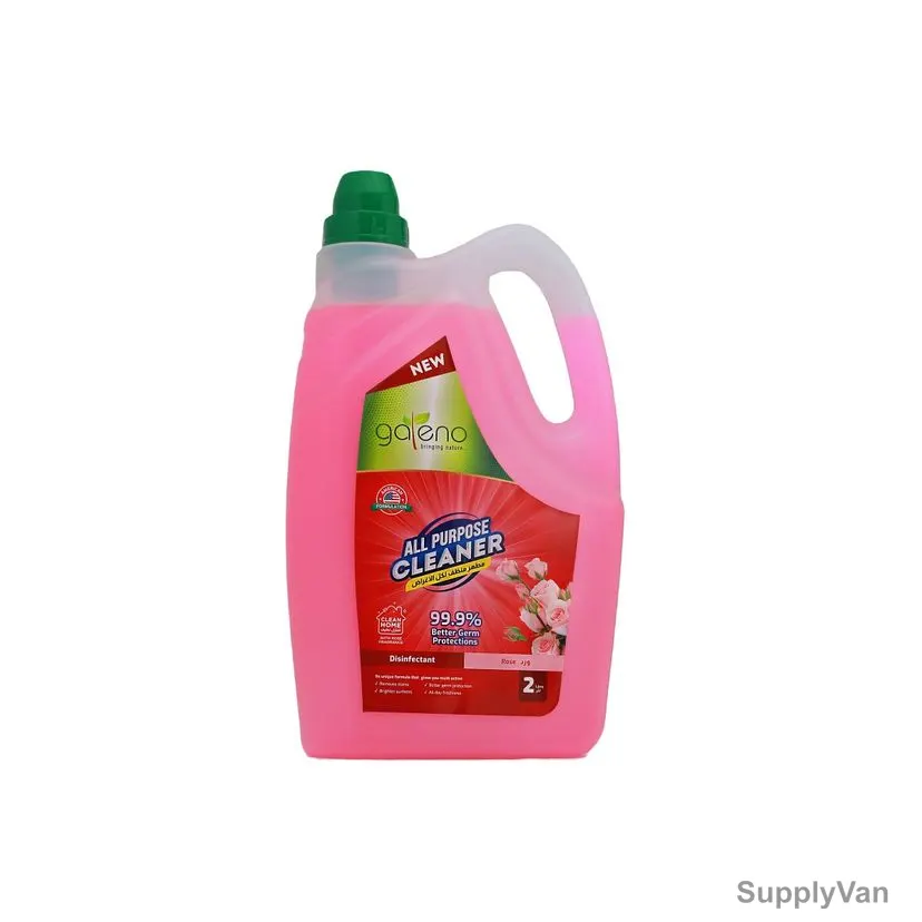 Galeno Disinfectant All Purpose Cleaner, GAL0531, Rose, 2 Ltrs