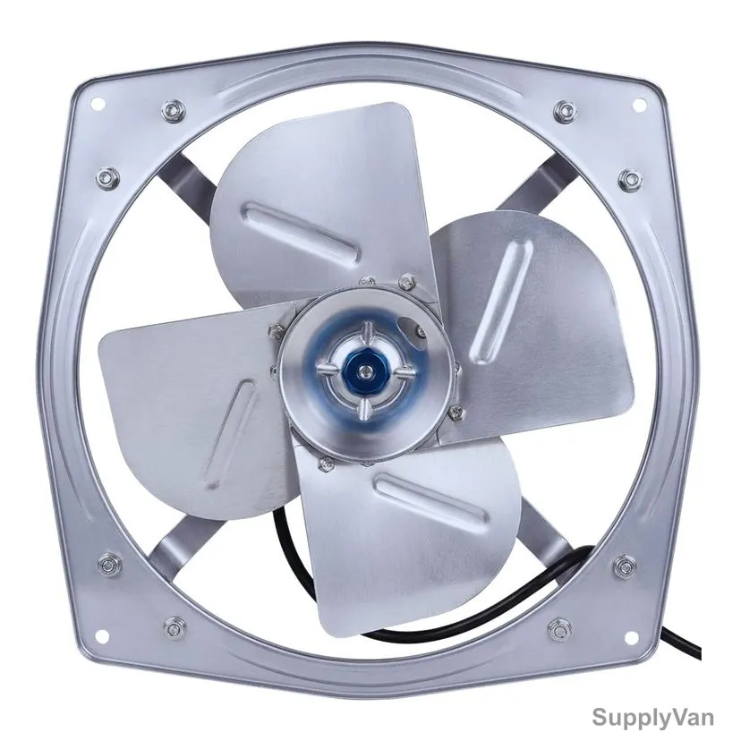 Cavil Industrial Exhaust Fan, CHD-60-1400, 700W, 24 Inch Dia, Grey