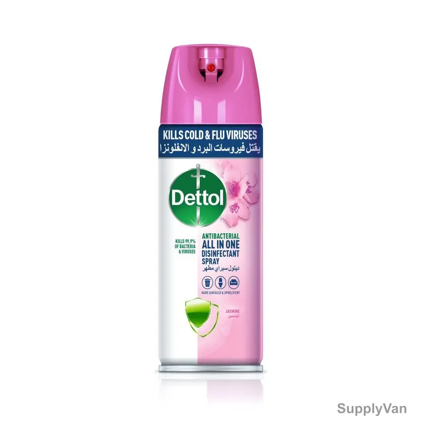 Dettol All in One Disinfectant Spray, Jasmine, 450ML, 2 Pcs/Pack