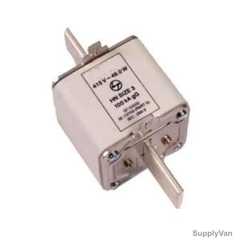 L&T DIN Type Fuse Link, SF94940, Size 000, 415V, 63A, 100kA