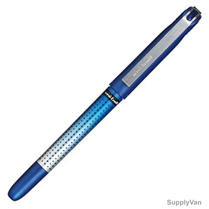 Uni-Ball Ball Point Pen, UB185S-BE, Eye Needle, 0.5MM Tip, Blue, 12 Pcs/Pack