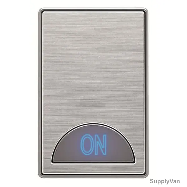ABB Electrical Switch With Wall Plate, AMD11120-ST-plus-AMD5120-ST, Millenium, 1 Gang, 1 Way, 20A — image 1