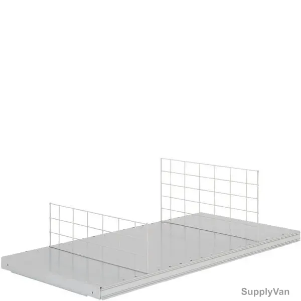 Bito Wire Mesh Divider, 10-16487, 600 x 250MM, Light Grey