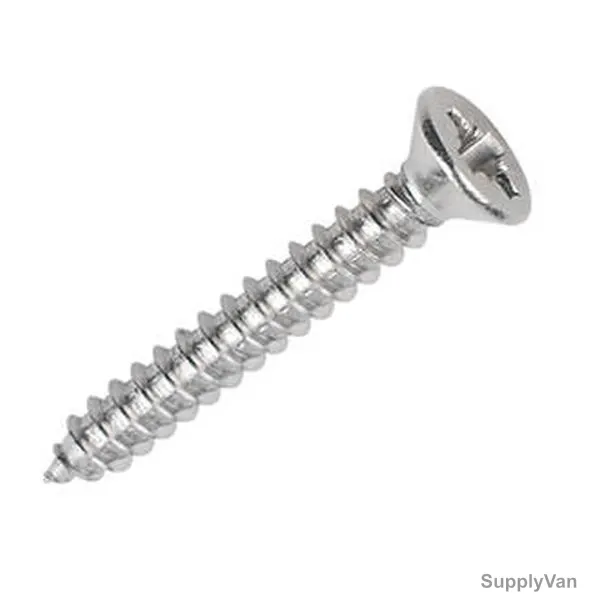 All Screw Fasteners Self Tapping Screw, Countersunk Head, M4.2 x 25MM, 1000 Pcs/Pack