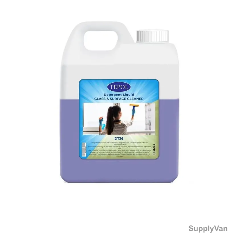Akc Glass Cleaner, DT36, 5 Ltrs, Blue