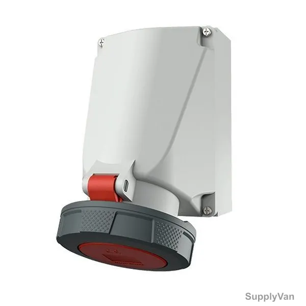 Mennekes Wall Mounted Socket, 136A, X-Contact, IP67, 5 Pole, 400V, 63A