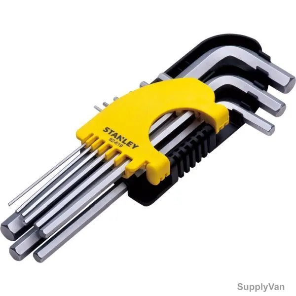 Stanley Long Hex Key Set, STMT92619-8, 9 Pcs/Set
