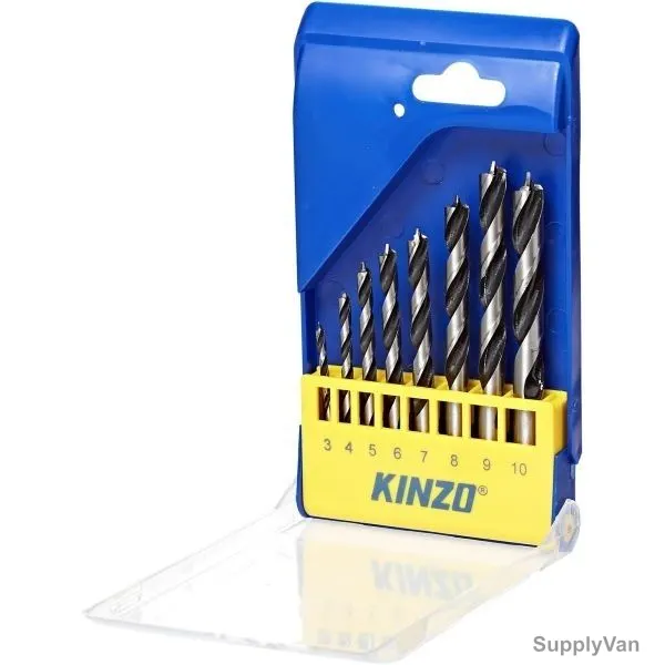 Kinzo Wood Drill Bit Set, 72057, 8PCS