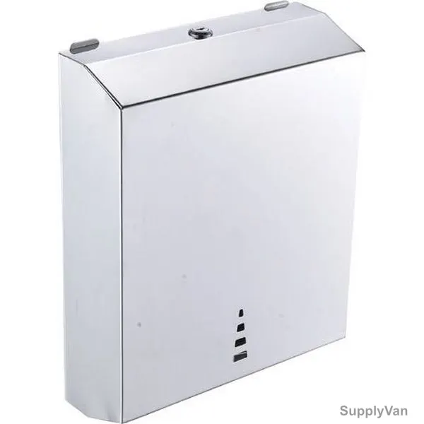 Kludi Rak Wall Mounted Paper Towel Dispenser, RAK90510, Stainless Steel, 362MM Height x 284MM Width