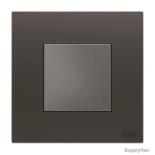 ABB Wall Plate, AM50444-SB, Millenium, 1 Gang