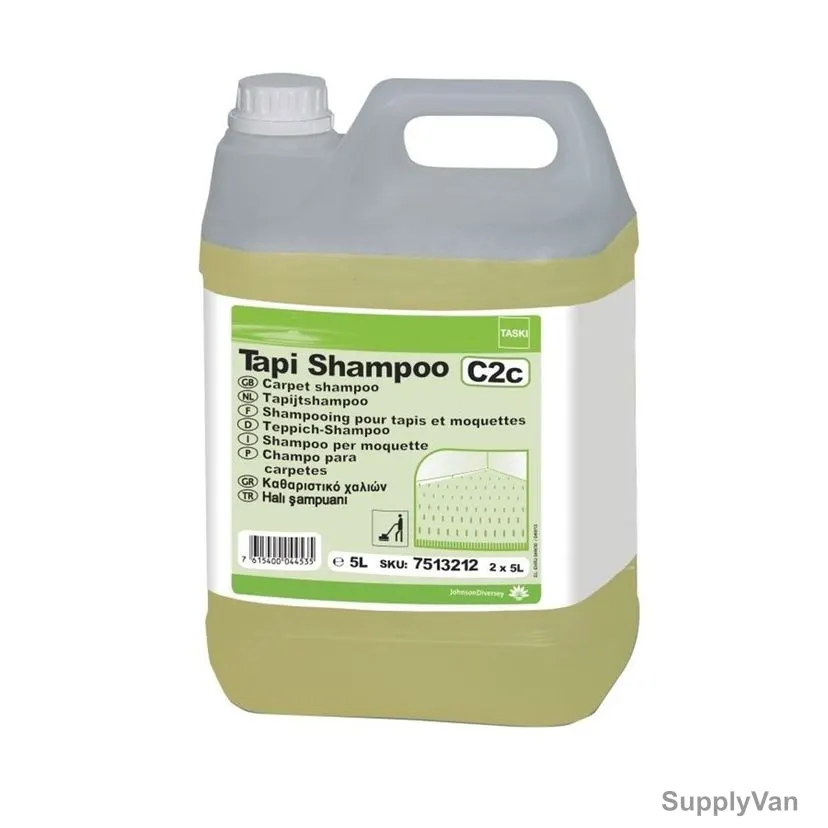 Diversey Taski Carpet Shampoo, 7513212, 5 Ltrs