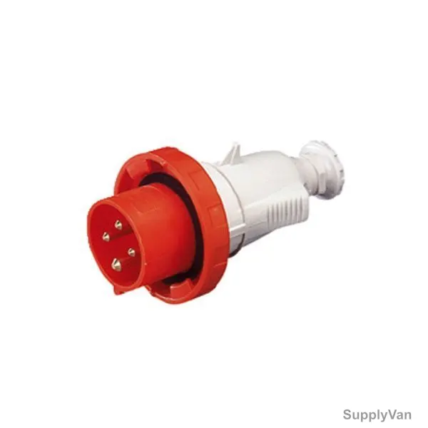 Gewiss Straight Connector, GW60030, IP67, 16A, 3P+E