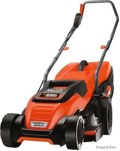 Black and Decker Electric Lawn Mower, EMAX34S, 1400W