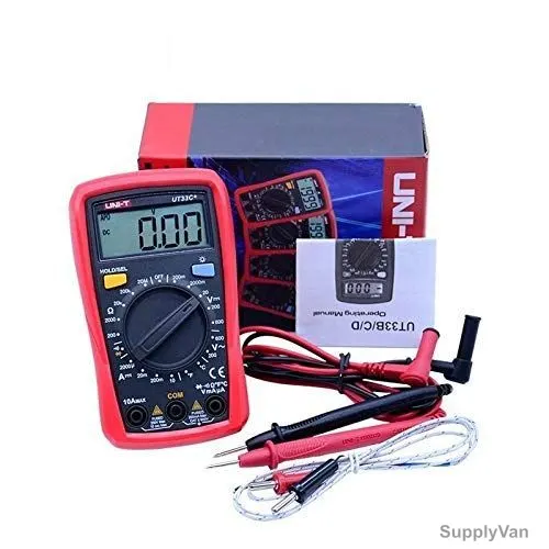 Uni-T Digital Multimeter, UT33C+, 600V, 10A