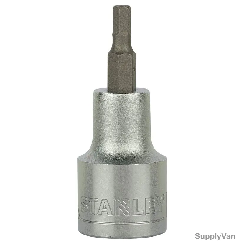 Stanley 4 Point Hexagonal Bit Socket, STMT73371-8B, 1/2 Inch Drive, 4MM