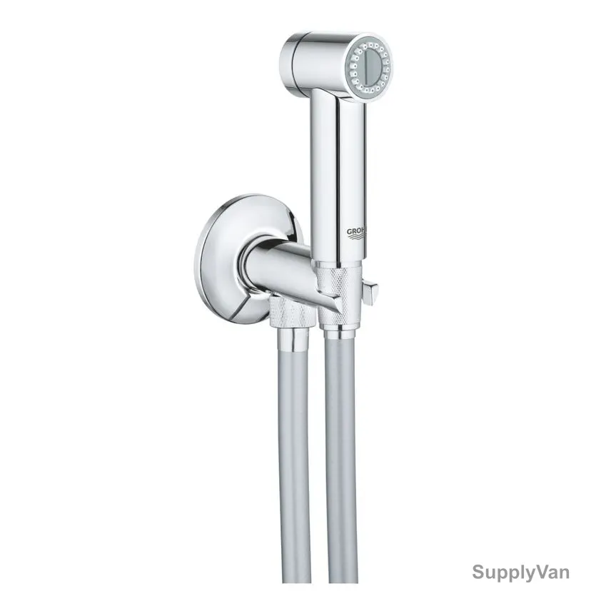 Grohe 1 Spray Bath Shower Mixer, 26332000, Sena, Metal, Starlight Chrome — image 1