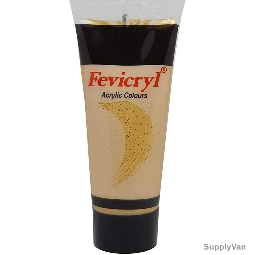 Pidilite Acrylic Color, AC23, Fevicryl, 200 ML, Gold