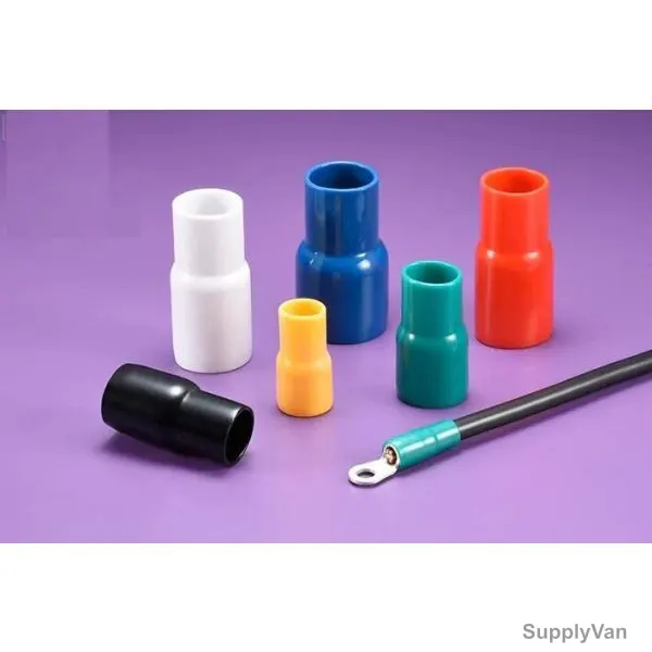 Wire End Cap, V-100, PVC, 100 SQ MM, Multicolor, PK50 — image 1