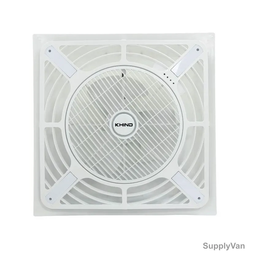 Khind Air Circulating Ceiling Fan, KAF-1405, ABS, 45W, 220-240V, 14 Inch, White