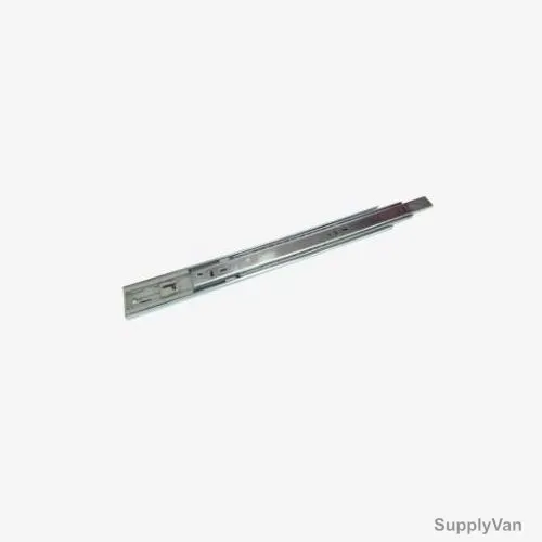 Robustline Full Extension Push to Open Drawer Slide, Side Mounted, 18 Inch, Metal