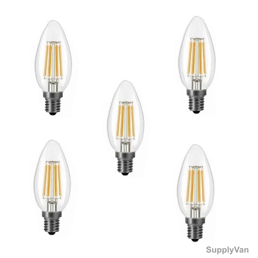 Robustline LED Candle Filament Bulb, AKW-2-1001-KH01, 4W, E14, 2700K, Warm White — image 1
