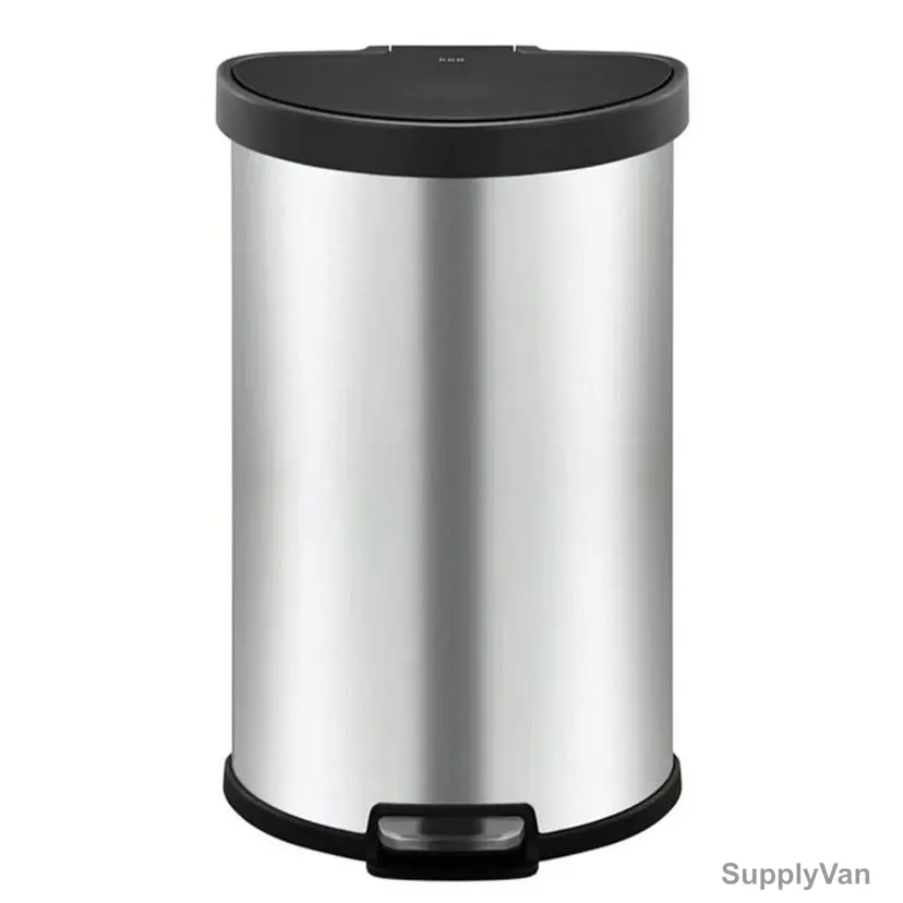Eko Pedal Trash Bin, SS86-45, Aria, Stainless Steel, 45 Ltrs, Silver