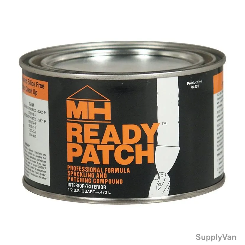 Zinsser Ready Patch Spackling and Patching Compound, 04428, Off White, 473ML