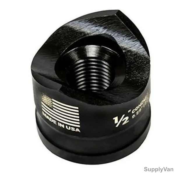 Greenlee Standard Round Knockout Replacement Punch, 121AV, 7/8 Inch