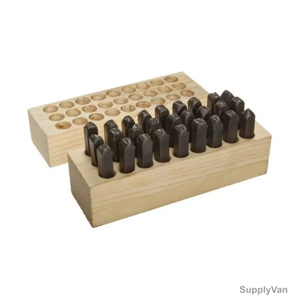 Young Bros Letter Set, 06272, 1/4 Inch, 27PCS