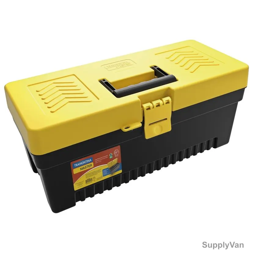 Tramontina Plastic Tool Box, 43804017, 17 Inch Length x 19CM Height