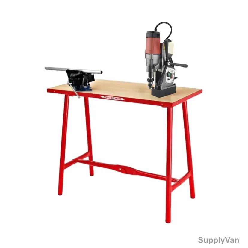 Macstroc Foldable Workbench, MWB1075, 825MM Height x 1075MM Width x 625MM Length, 300 Kg Loading Capacity