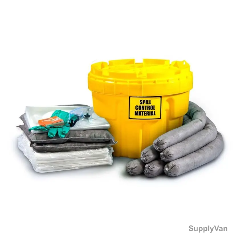 ESP Maintenance Spill Kit, SK-U20, 20 Gallons, Yellow, 34 Pcs/Kit