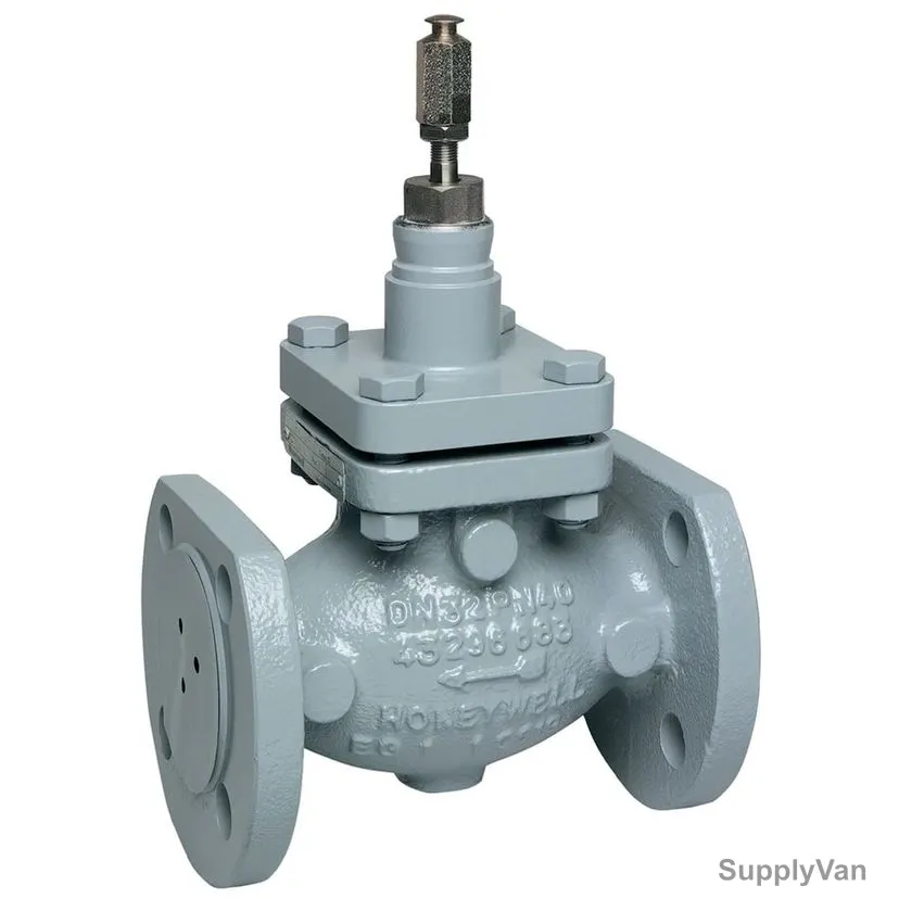 Honeywell Two-Way Flanged Linear Electric Valve Actuator, V5049A1219-2, 5 Inch, PN16, Grey