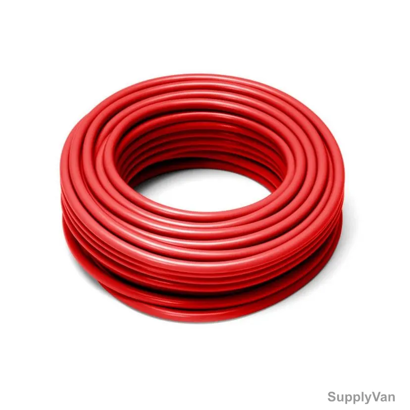 Fahad Single Core CCAM PVC Insulated Power Cable, 1.5 SQ.MM x 100 Yards Length, Red